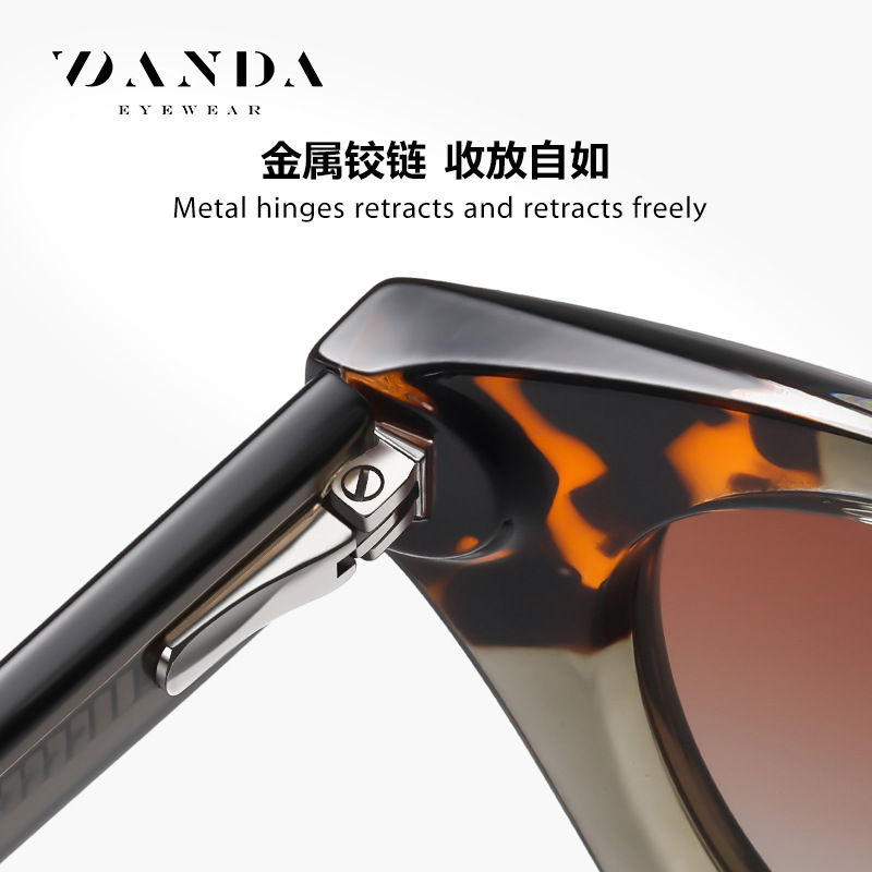 Nuevas gafas de sol polarizadas S26103 Gafas de sol anti-azul avanzadas europeas y americanas de moda Gafas de sol TR para mujer