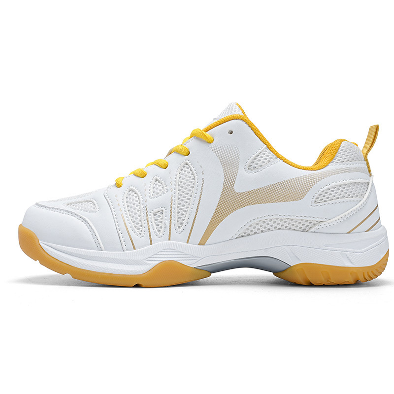 Nuevos zapatos de bádminton masculinos respirables antideslizantes adultos jóvenes estudiantes indoor y outdoor entrenamiento deportivo zapatos de bádminton ping-pong