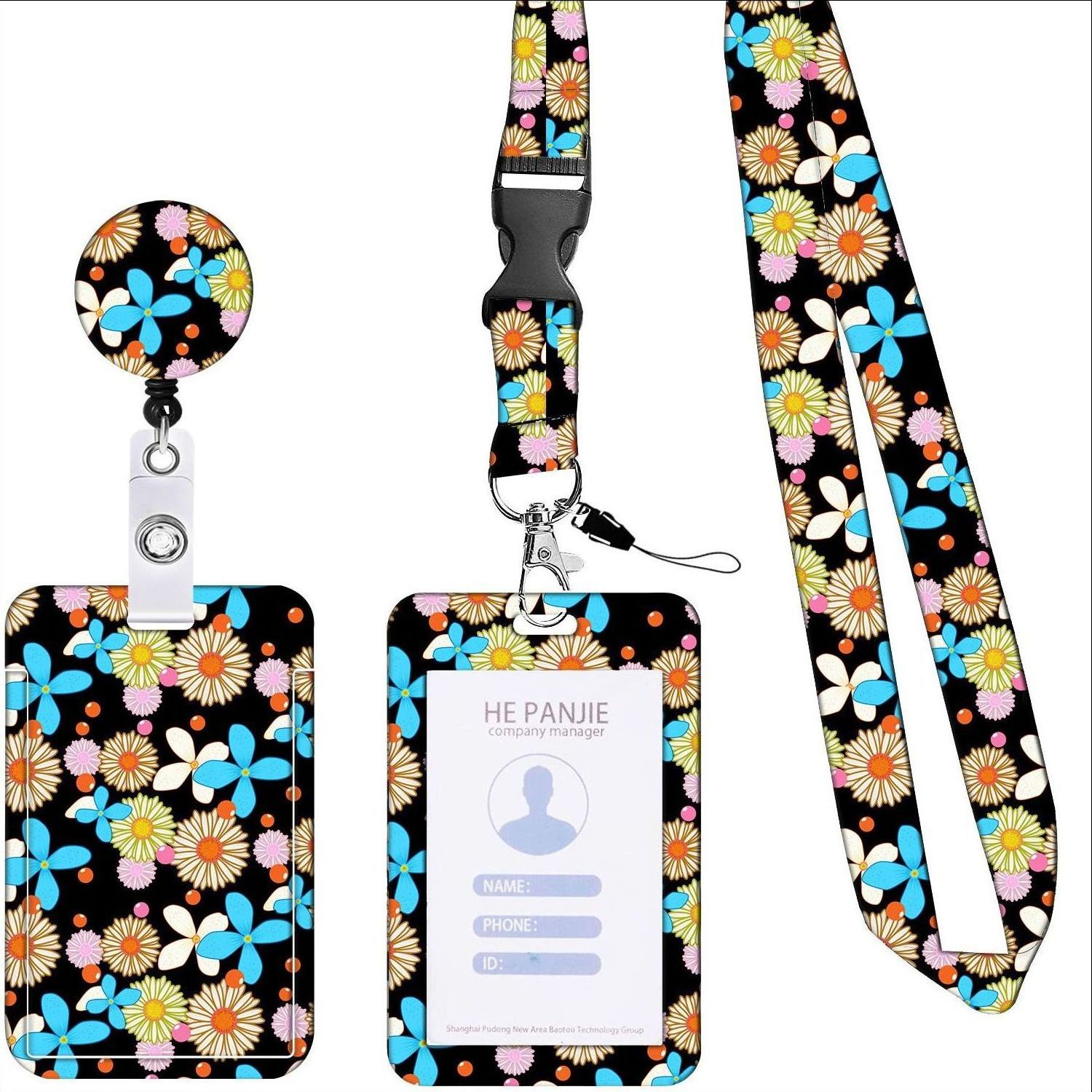 Class, School, Lectures Occasion Starry Sky Plastic Card Holders