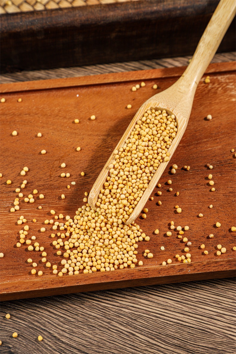 White Mustard Seed Bai Jie Zi Dried Herbal Seeds 500g Bulk Pack quality and texture