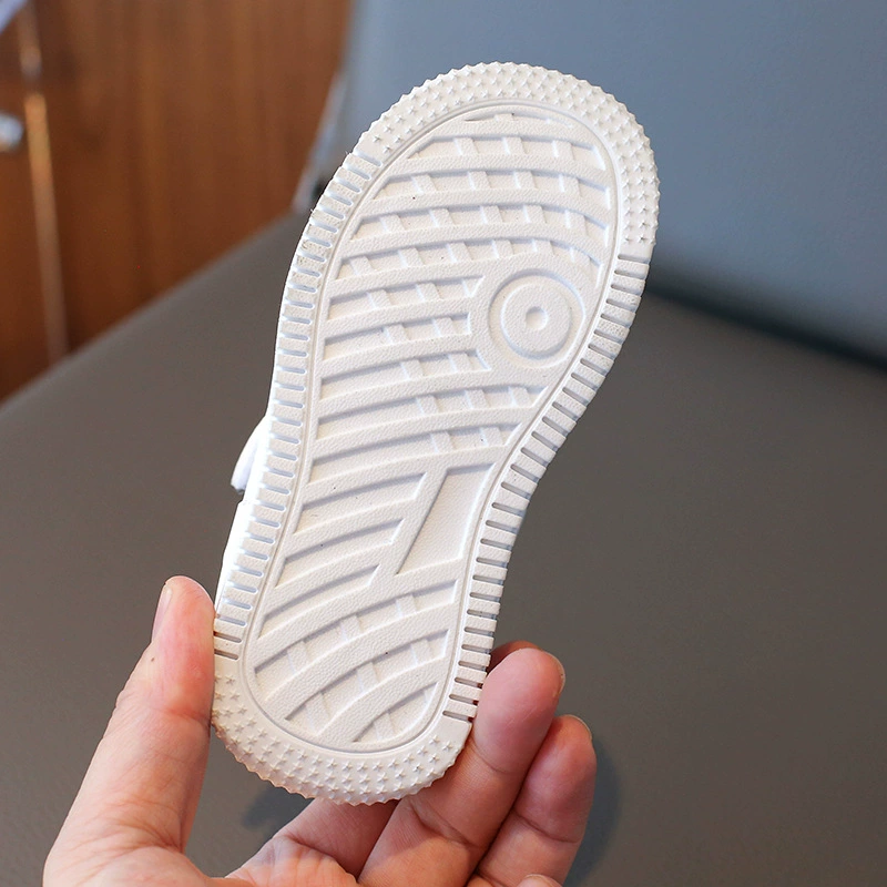 Children's white shoes, sports shoes for men and women, sneakers, soft sole