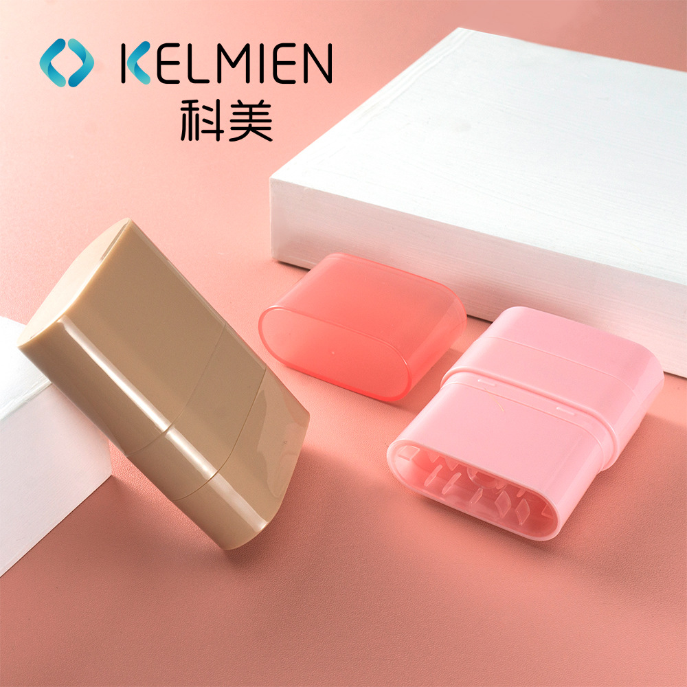 带刷粉底膏壳可制定高光阴影棒壳遮瑕饼包材化妆品塑料包装壳毛刷