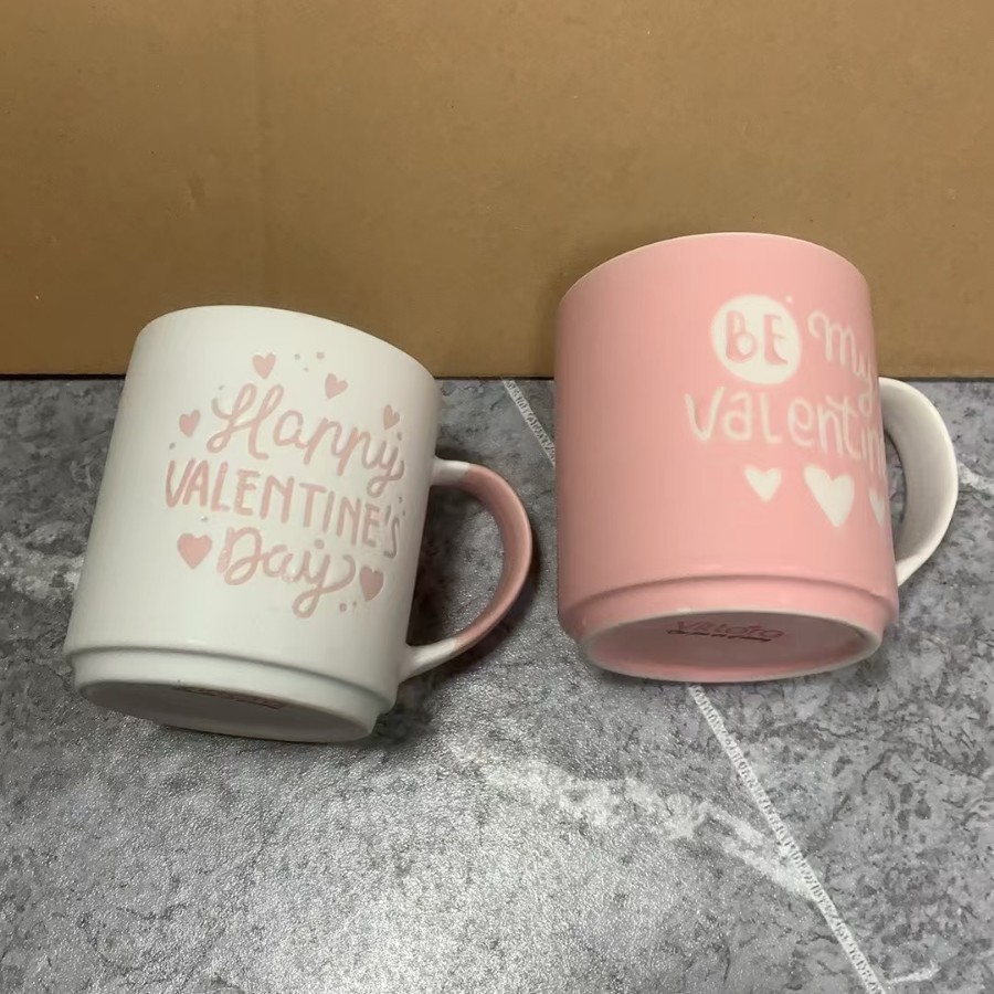 Exportación de comercio exterior caja ciega regalo taza de cerámica taza de café universal taza de agua taza de café taza de té collar rural