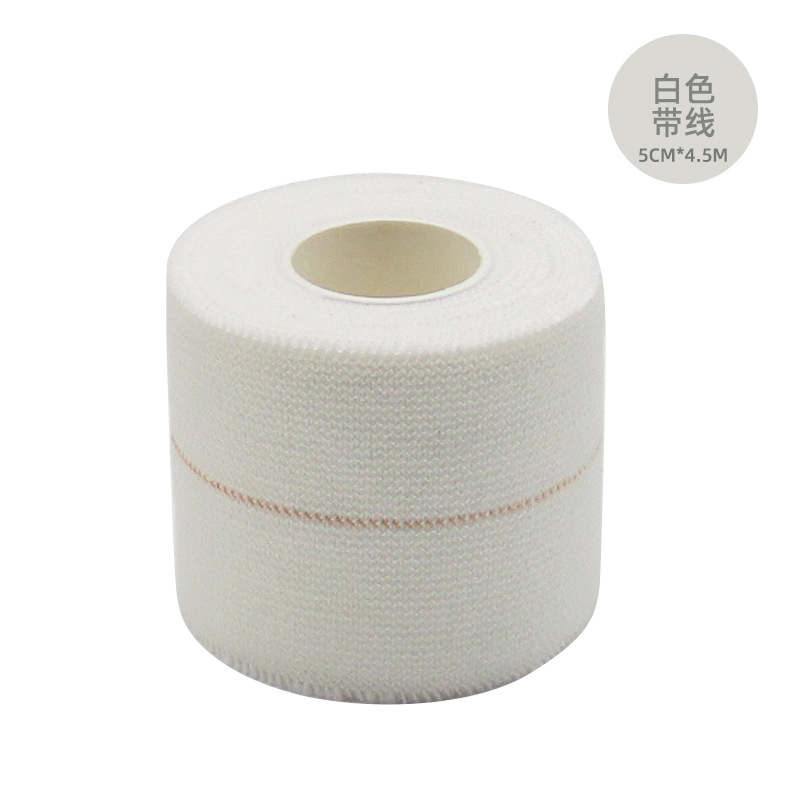 Fábrica EAB alto elástico con línea un lado pegajoso pesado elástico espiga Vendaje deportivo pulsera rodilla pad fijo vendaje elástico image 7