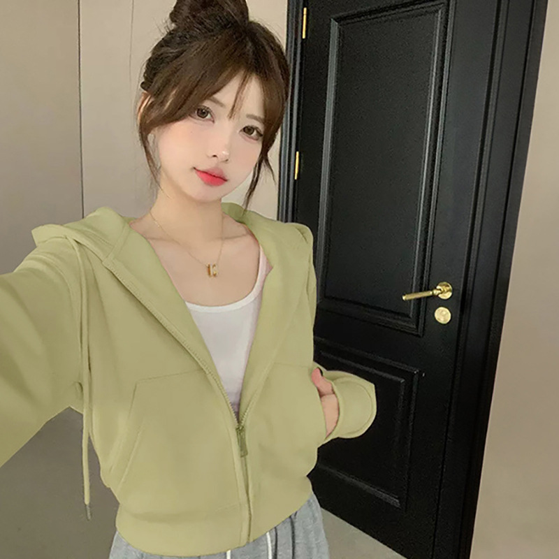 쇼트 스타일 - 에메랄드 페더 그린 [봄, 가을 얇은 스타일]