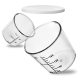 Aohu measuring cup scale bait Cup fall-resistant wear-resistant transparent measuring cup fishing supplies fishing gear accessories