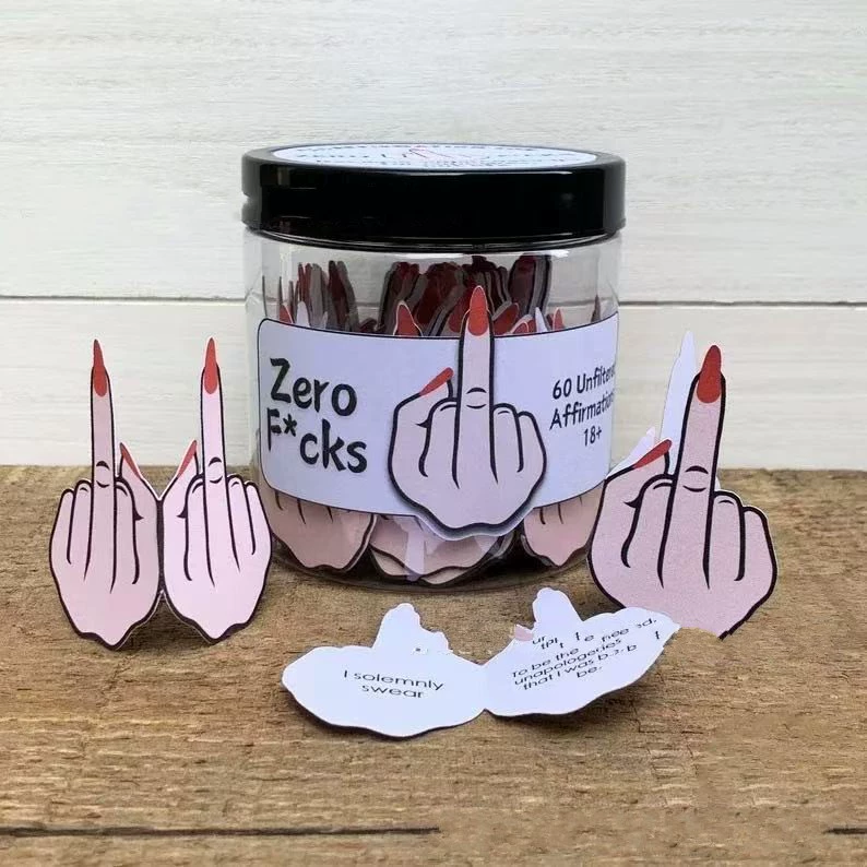 Положительные карты Pickle Эмоциональные карты Позитивный огурец Эмоциональные карты