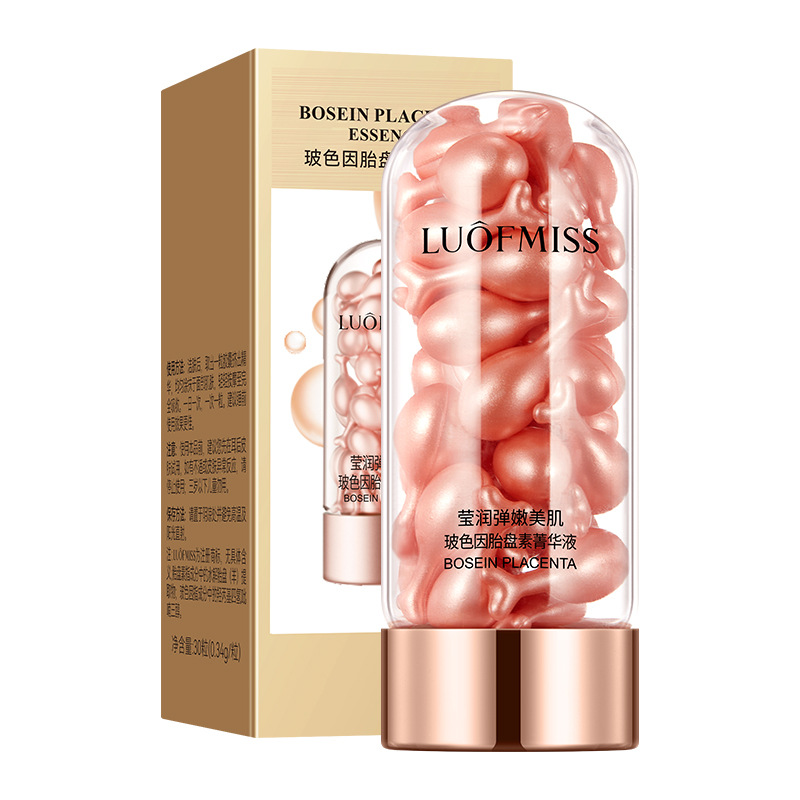 Luofan Meixi Bosein Placenta Essence Эссенция (новинка) 30 капсул (каждая капсула/0,34 г)