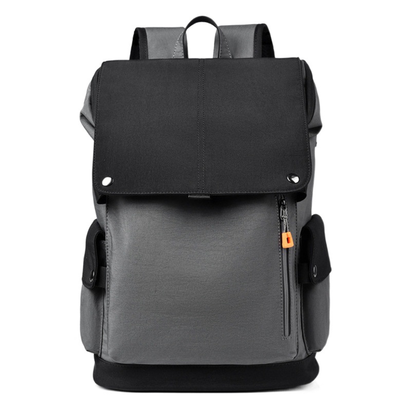 Nuevos hombres de negocios BOLSA DE ORDENADOR mochila gris oscuro portátil casual moda viaje mochila al por mayor