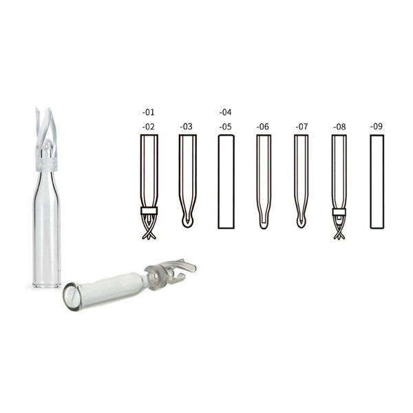 Поставка образца бутылки канюли