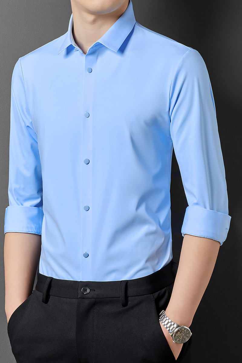 Encontrar una fábrica de camisas personalizadas de primavera y verano para hombres habilidades de puerto polo de negocios de viaje de alta gama camisa de trabajo cuello