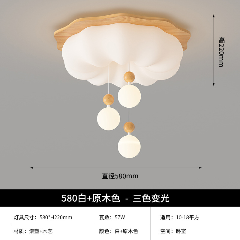 Lámpara de techo de dormitorio antiguo