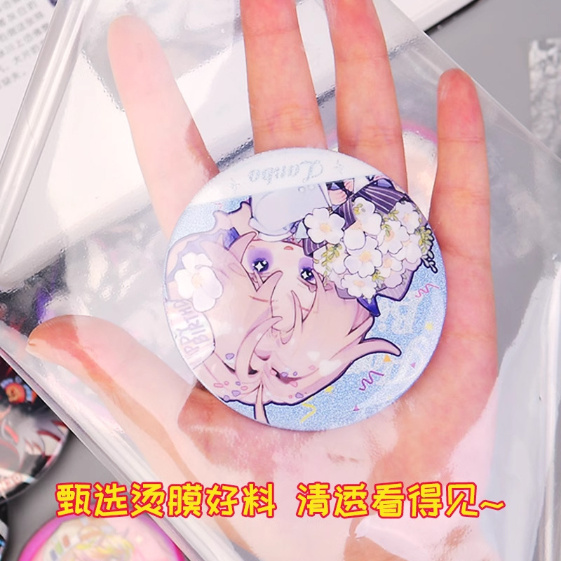 Xihlong High Transparency Vacuum Bag Nylon Heat Seal Film Barley Lapel Pin Badge Moisture and Rust Protection Film Bag