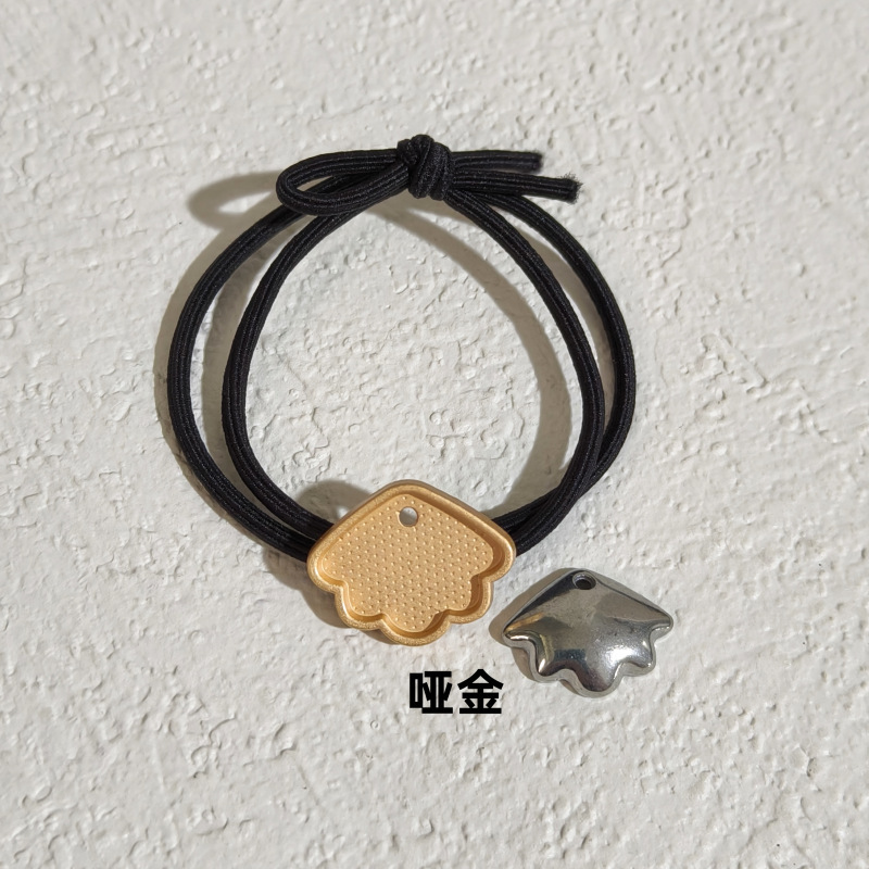 亿簪饰品 宋锦diy材料  底托带盖 海棠花蝴蝶发绳 手工包布材料|undefined