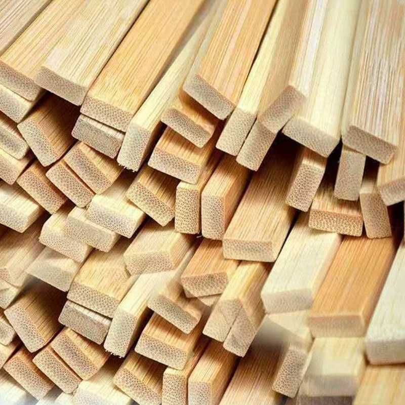 Bamboo chips Bamboo strip Bamboo ring ruler specialty handicraft DIY material bamboo material, flat bamboo board carving bamboo flat bamboo strip