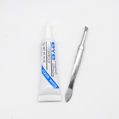 Wholesale false eyelash glue for eye freezing, 4g/7g natural-lasting eyelash auxiliary tools, gentle and easy to clean.