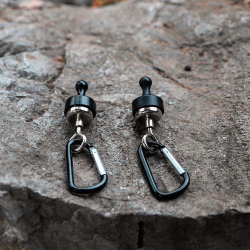 Outdoor Portable Powerful Magnetic Hook Magnet Hook Fast Hanging Light Clip Tent Awning Fixing Screw Hook Camping Light