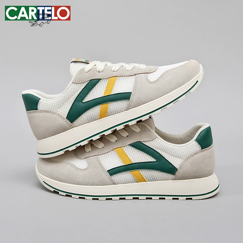 Летние дышащие тонкие сетчатые повседневные туфли Cardile Crocodile, женские туфли 2025, новые летние спортивные туфли на толстой подошве