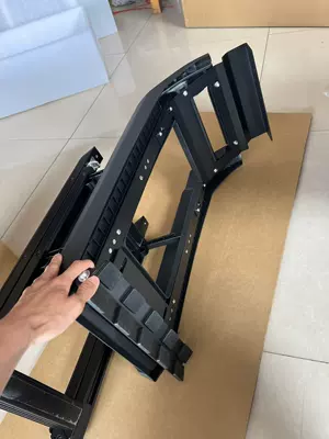 Suitable for 20-23 Land Roof rack - double-row-ladder-black