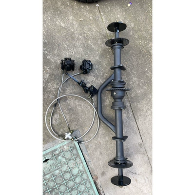 bike, ATV, go-kart modification: Motorcycle frame - 10m-comes-with-a-one-to-two-handbrake-system