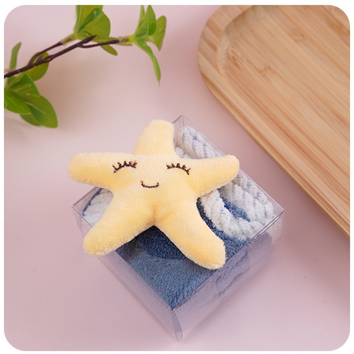Five-pointed star+pvc box / 30*30cm