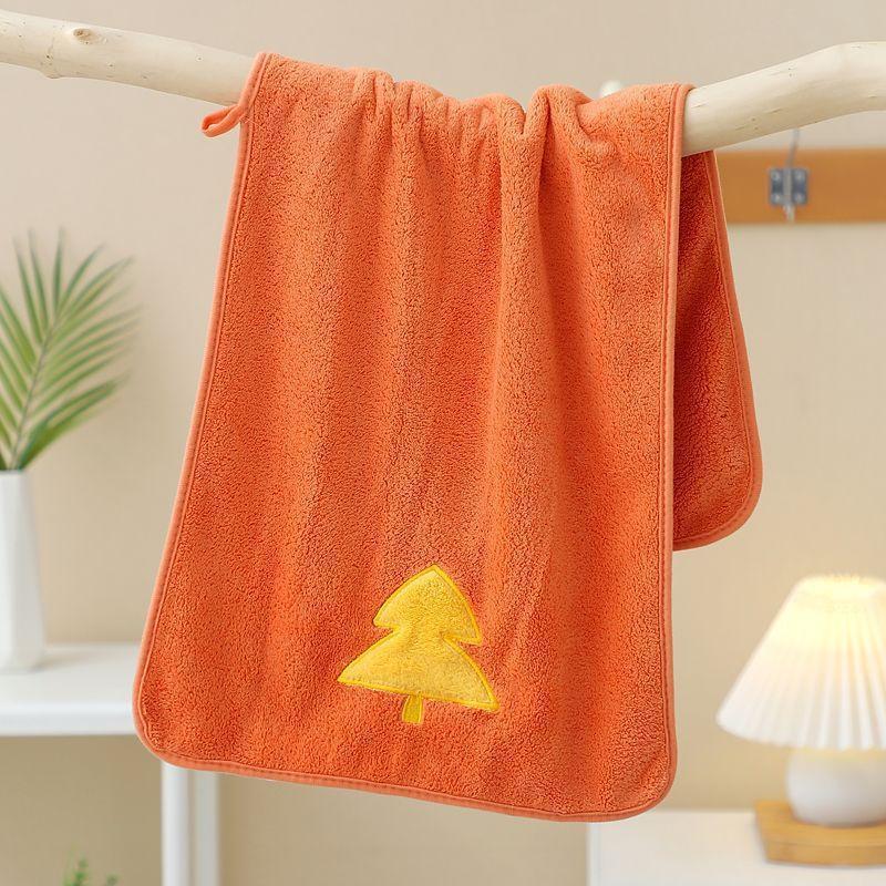 소나무 수건 오렌지
