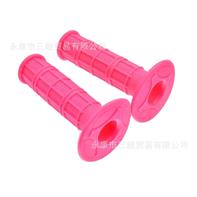 Rubber Soft Handlebar Cover | Motosiklet ləvazimatları və aksesuarları - 1-pair-of-pink