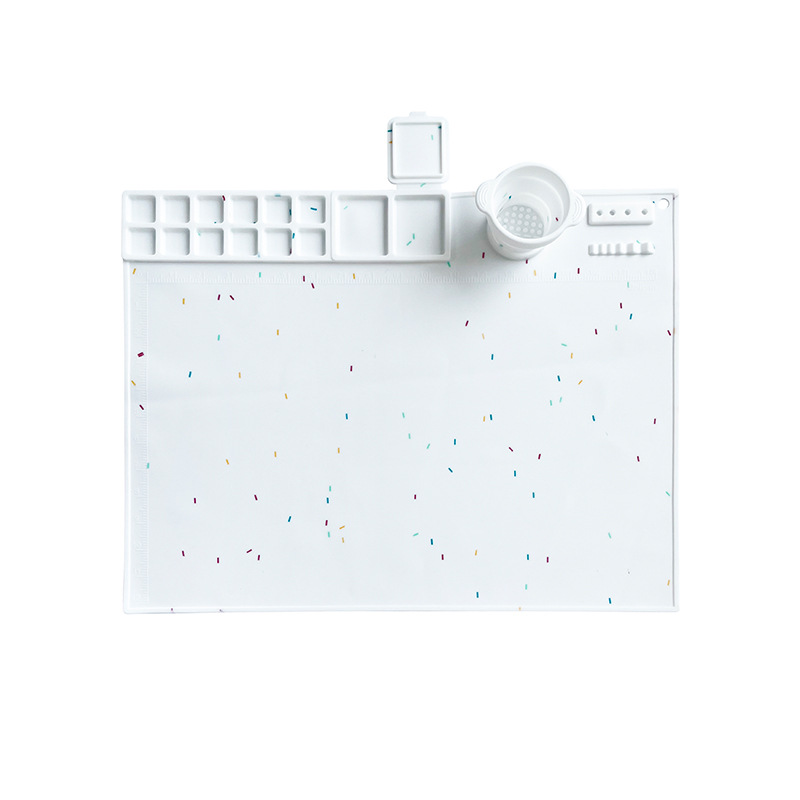 화이트 스퀘어 + 컵