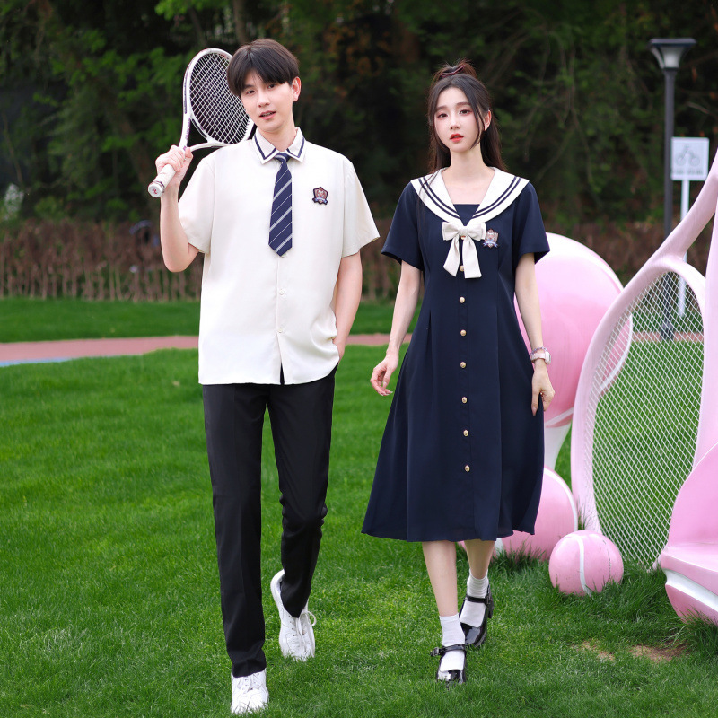 Junior High School, High School, and Elementary School Students' Shirts, Suspender Skirts, Sports Uniforms, Graduation Class Uniforms, Chorus Competition Performance Outfits
