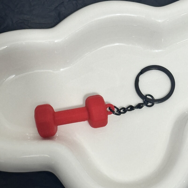 トレンドフィットネスシリーズのキーホルダー部品ミニバーベルのコップのペンダント|undefined