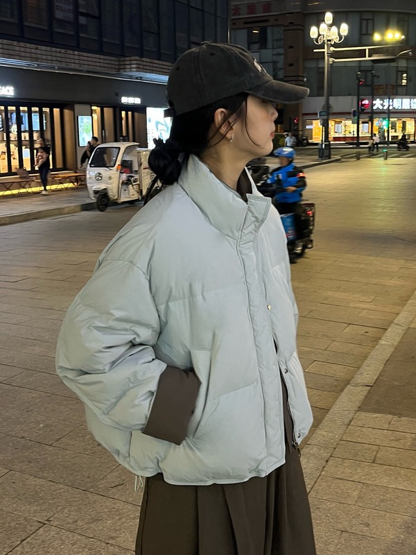 羽绒棉服女冬季2025年新款韩版宽松小个子棉衣面包服短款棉袄外套|undefined