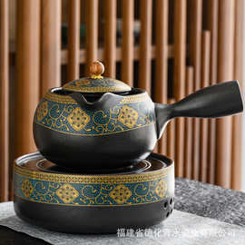 陶瓷复古电陶炉煮茶器套装家用全自动烧水壶养生壶普洱泡茶壶茶器