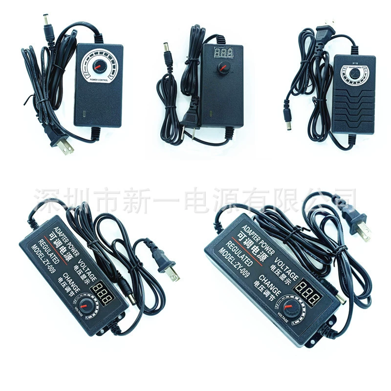 3-12V24V2A3A5A10A Регулируемый адаптер питания Светодиодная лампа с дисплеем регулятор скорости питания