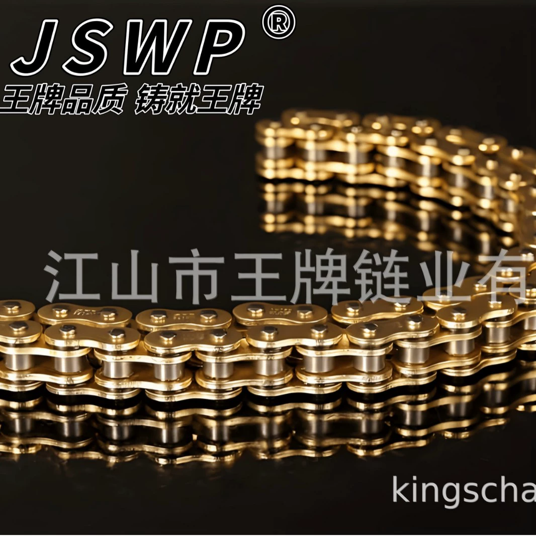 Внедорожный мотоцикл, квадроцикл, пляжный автомобиль, аксессуары, маленький высокий гоночный автомобиль, золотая цепь, модифицированный автомобиль, цепь 420