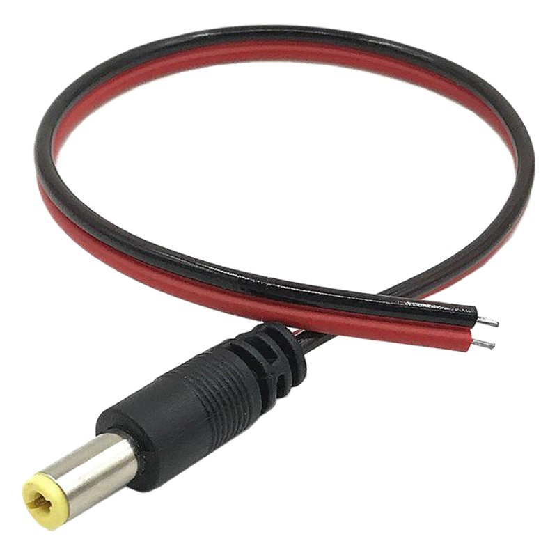 Штекер постоянного тока 5, 5 2,1 мм Источник питания постоянного тока централизованная линия питания светодиодный мониторинг постоянного тока Вилочная головка