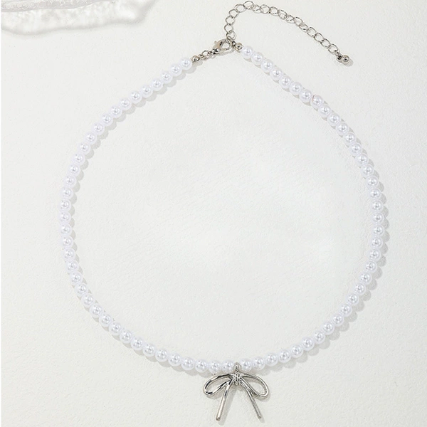Серебряное ожерелье