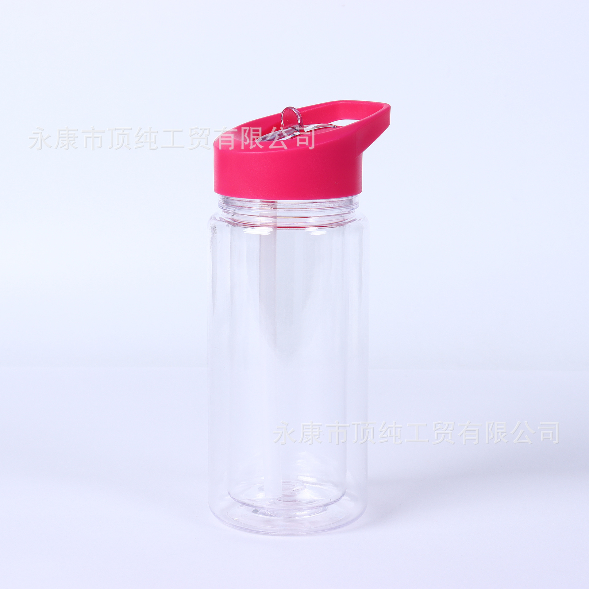 2024 caliente 10oz taza de paja de plástico protección del medio ambiente jelly acrílico color mason taza de plástico