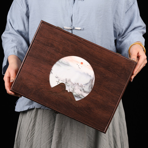 30 cans of Jin Jun Mei tea small can black tea high-end gift box for festival gifts, for elders and leaders, promotional gift, wholesale