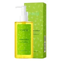Растительная оболочка Белый чай Fine Pore Cleansing Oil Глубокое Очищение глаз, губ и лица три-в-одном Mild Pure Plant Cleansing Water
