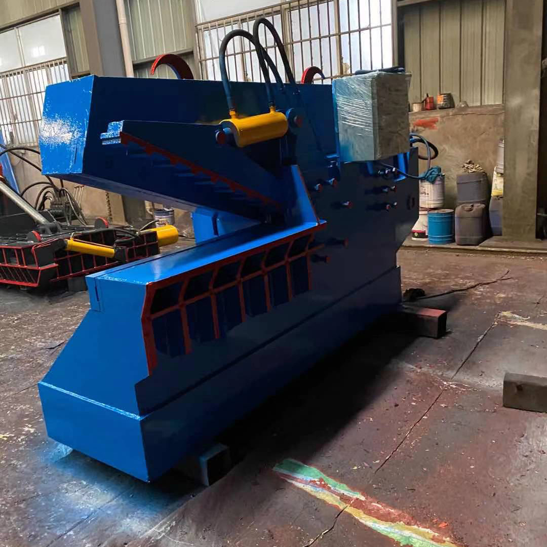 1米刀长废铁剪切机 200吨鳄鱼式剪切机 废旧金属垃圾剪切设备