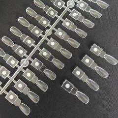 新款磁吸色卡美甲工具   24片可拆卸亚克力展示板甲油胶打版甲片