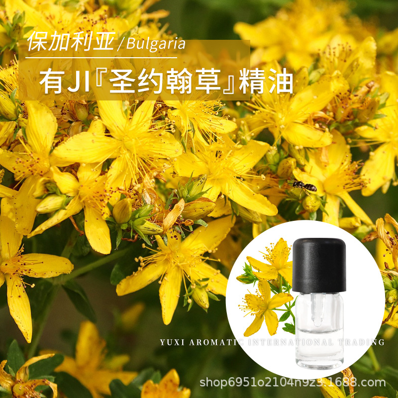 保加利亚圣约翰草精油有ji单方精油1ml
