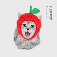 亞馬遜熱銷產品 寵物帽子泰迪裝扮頭飾貓咪裝扮帽子露耳朵貓頭套