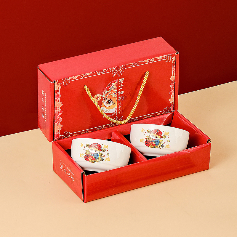 Geschenkset mit Rosenschale und Essstäbchen aus Keramik – Mikrowellengeeignetes, modernes Geschirr für Zuhause, das Restaurant und zum Verschenken (11,5 cm große Essstäbchen aus Bambus)_voghion.com