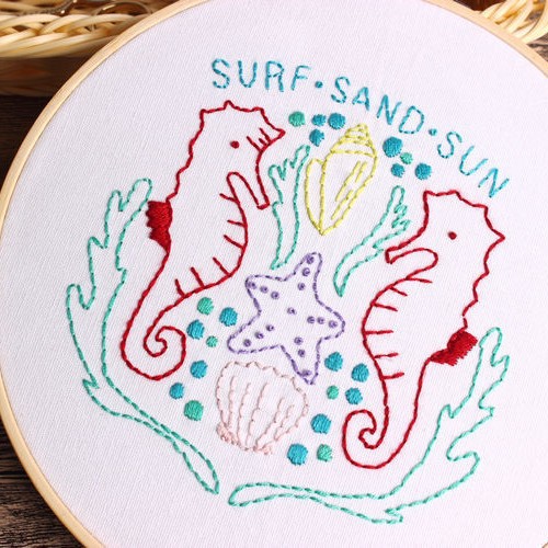 DIY manual bordado kit material paquete europeo de dibujos animados animal principiante kindergarten formación enseñanza