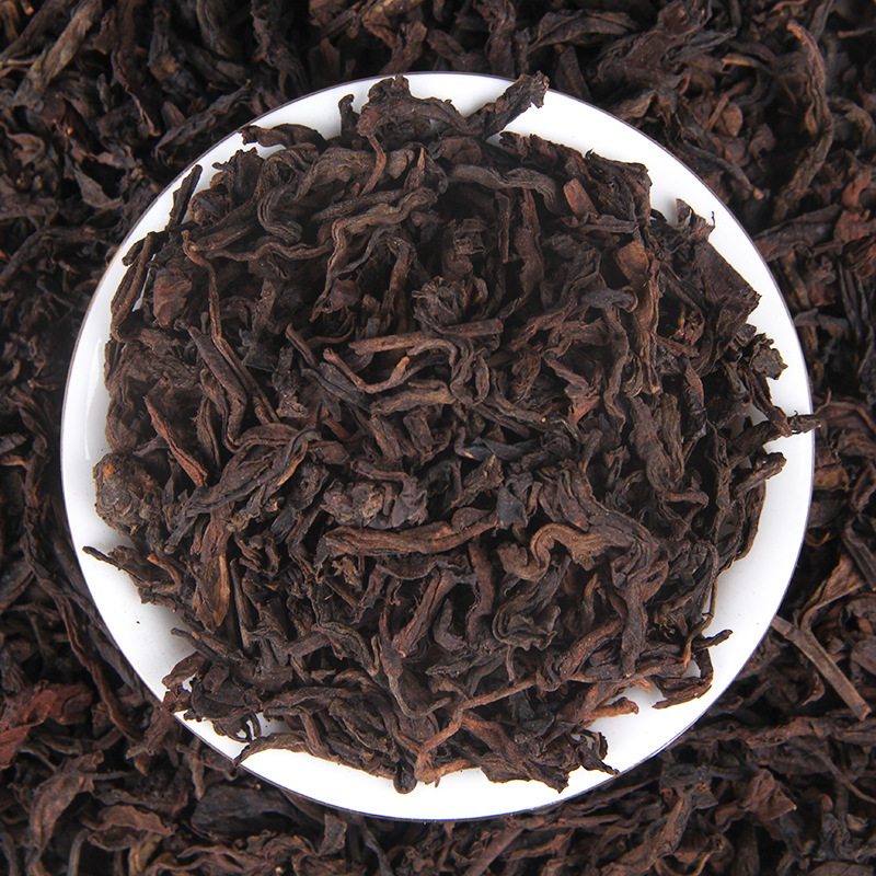 Wholesale Yunnan Pu'er Tea cooked tea big leaf Pu'er tea 2012 raw materials cooked tea loose tea 500g Wholesale Yunnan Pu'er Tea cooked tea big leaf Pu'er tea 2012 raw materials cooked tea loose tea 500g