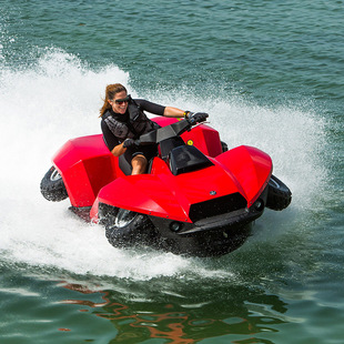 Fuel Type Amphibious Motorboat Speedboat Fire Emergency Rescue Dual-Purpose Water Motorcycle 1500Cc High Speed