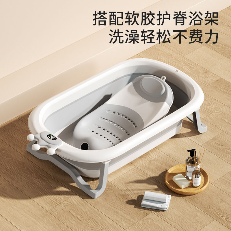Baños para bebés Baños para bebés Baños de baño grandes plegables para niños pequeños