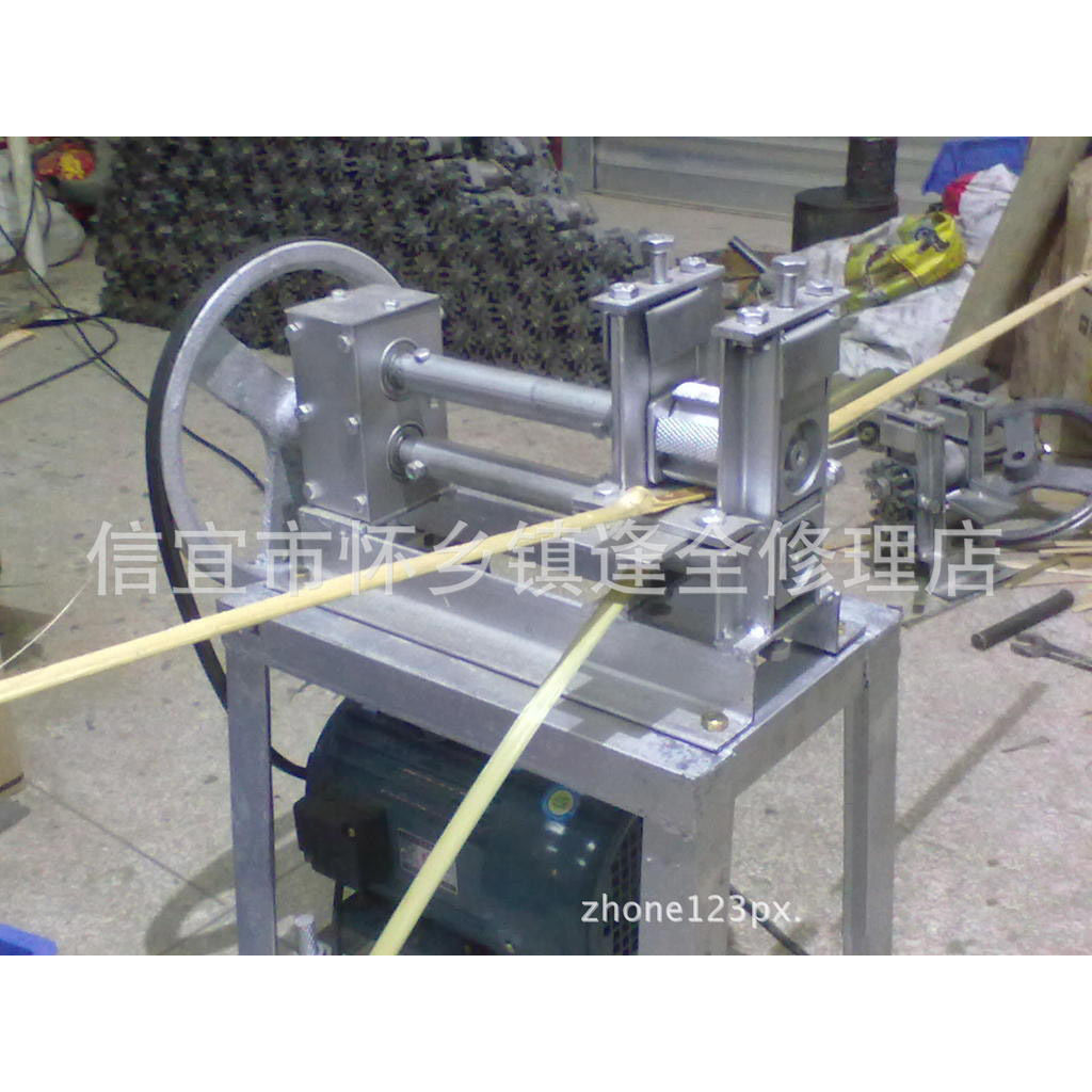 Pozhu Film opening Pozhu machine Bamboo slicing machine Bamboo breaking machine Cutting machine Bamboo Electric