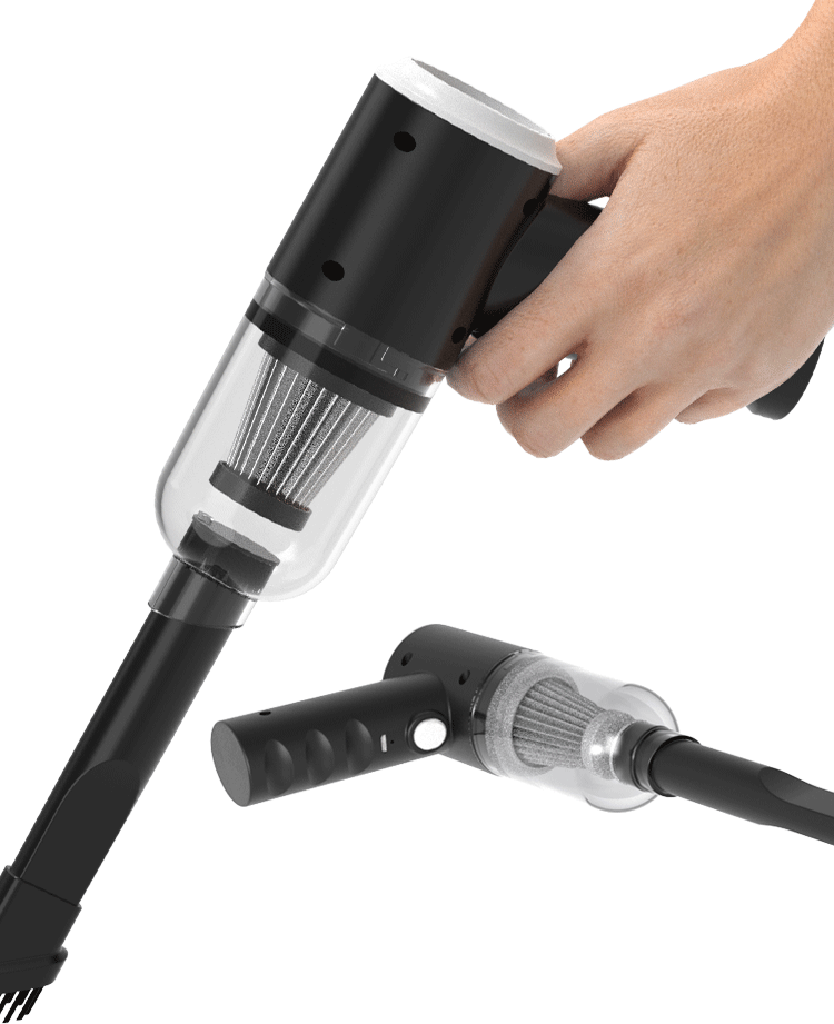 Cross-Border Wireless Handheld Car and Home Dust Cleaner, Portable High-Power Dual-Use Blowing and Suction USB Rechargeable Vacuum Cleaner